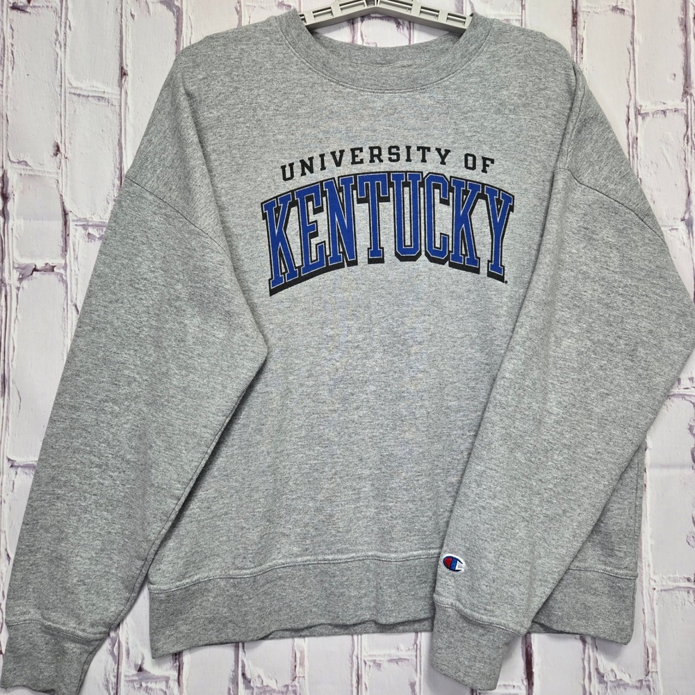 Vintage Champion University of Kentucky Crewneck Sweatshirt Mens L UK Wildcats